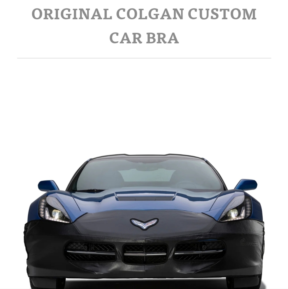 Corvette stingray 2014-2019  1pc,w/emblem opening original front bra